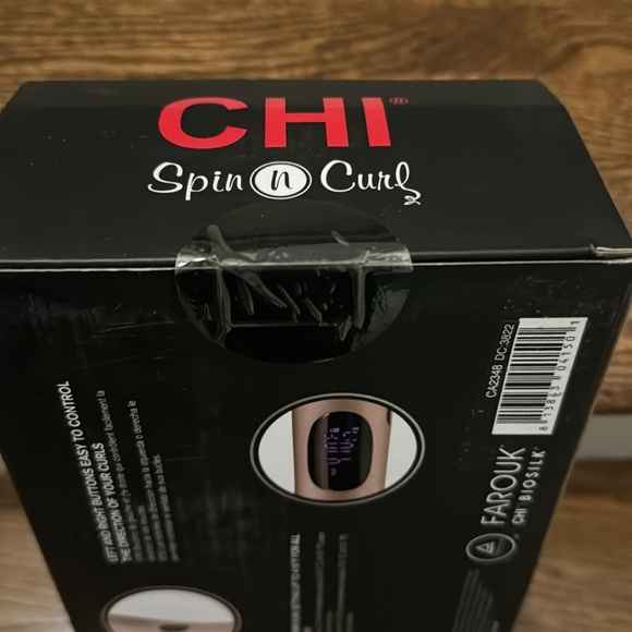 CHI Spin N Curl Ceramic Rotating Curler - Rose Gold - Picture 3 of 5